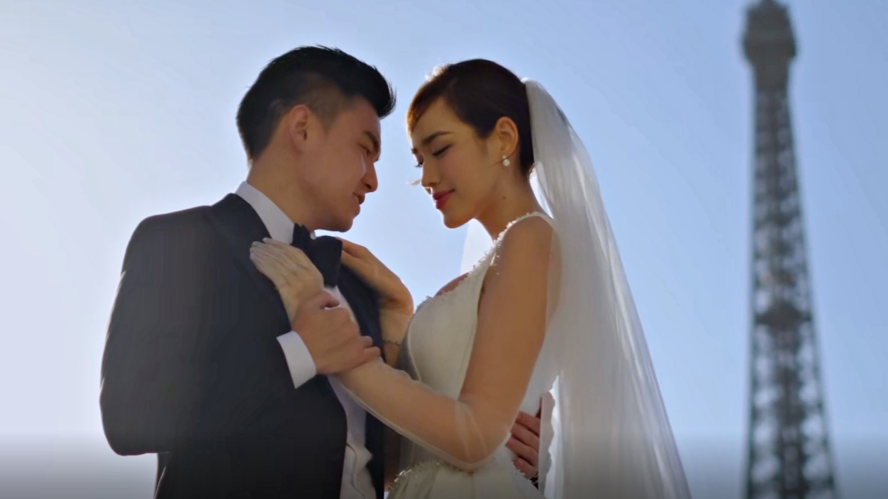 Ảnh cưới chụp ở Châu Âu của Đỗ Thị Hà