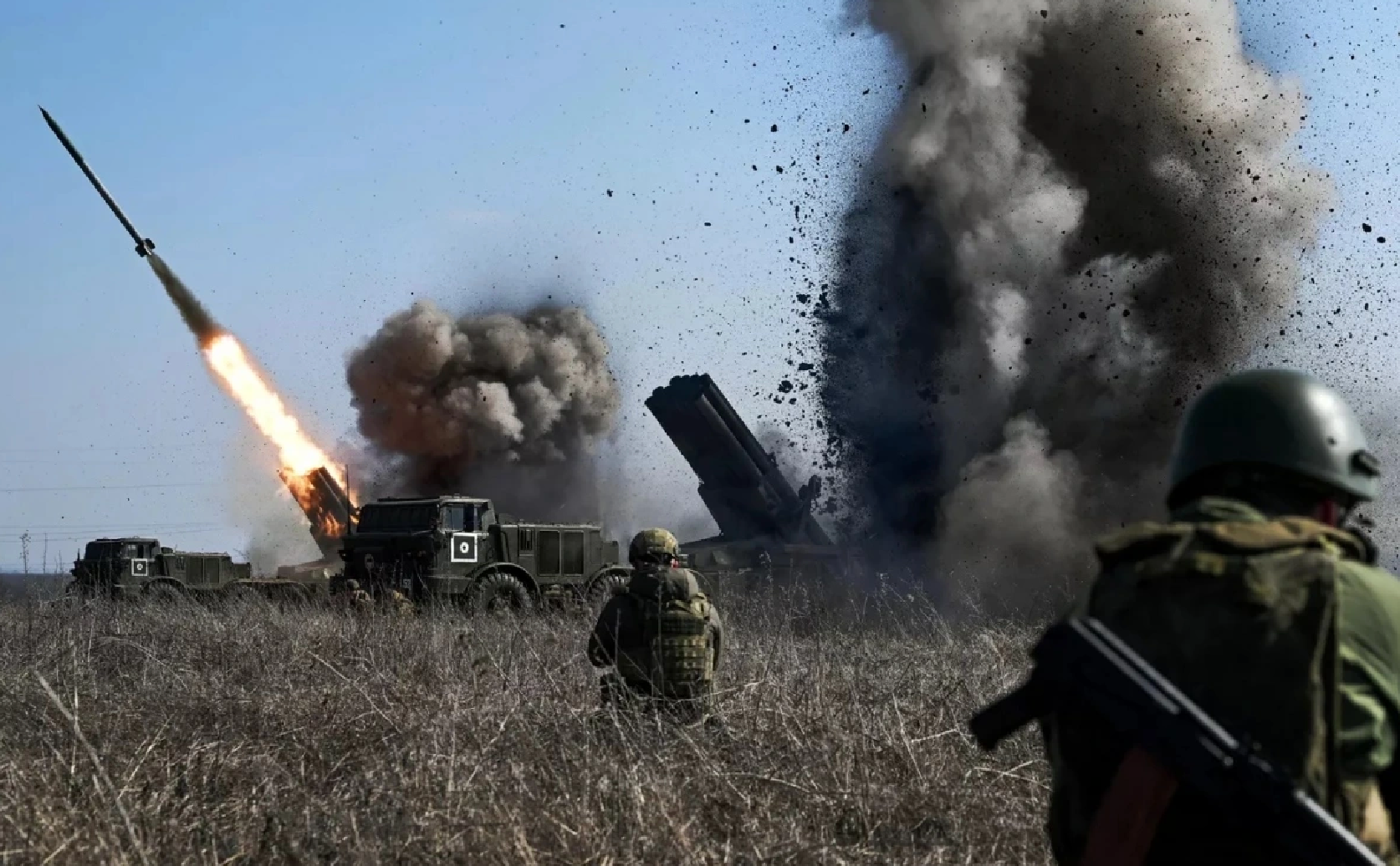 Lính Nga trên chiến trường Ukraine. (Ảnh: Sputnik)