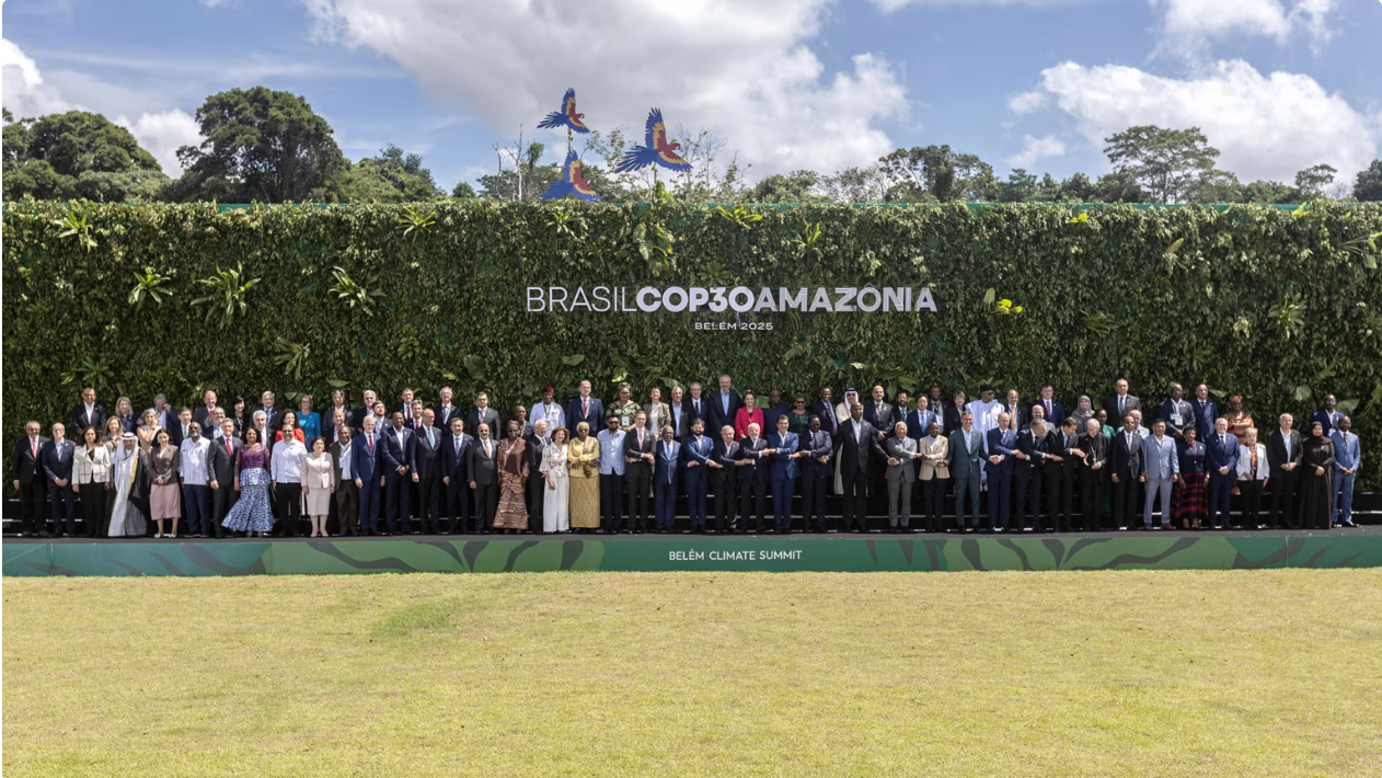 Gần 200 quốc gia tham gia vòng đàm phán khí hậu mới tại Hội nghị Thượng đỉnh COP30 ở Belem, Brazil. Ảnh: Getty Images