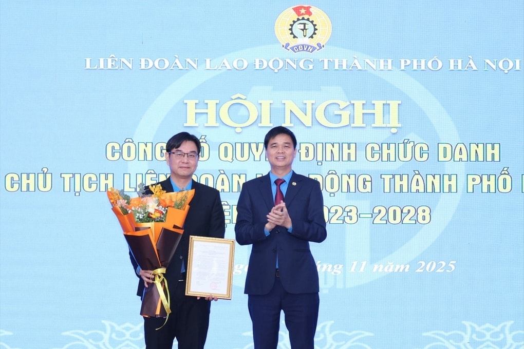 Liên đoàn Lao động thành phố Hà Nội có chủ tịch mới - 1