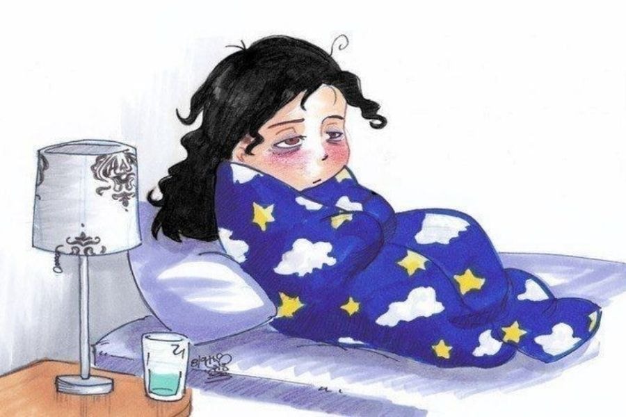 Cơ thể thường phản ứng bằng sốt để chống lại vi khuẩn (Pinterest)