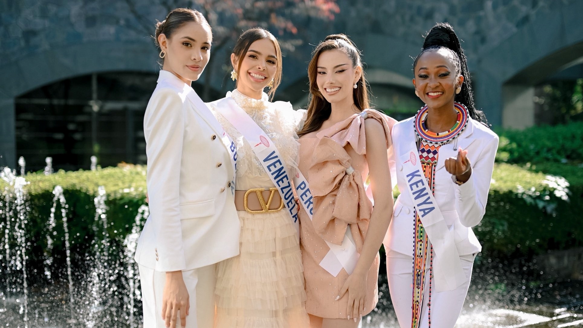 Thí sinh Miss International 2025 nhảy múa, catwalk ở hậu trường