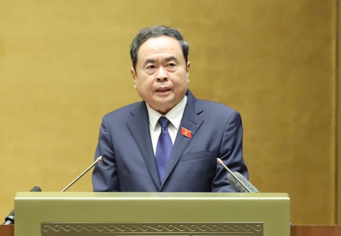 Chủ tịch Quốc hội Trần Thanh Mẫn. Ảnh: Hoàng Phong