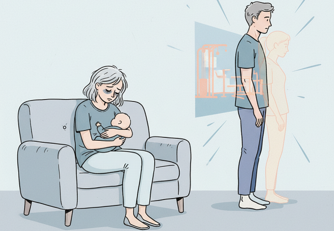 Khi tôi kiệt sức vì chăm con nhỏ, chồng hẹn hò với cô gái trẻ phòng gym