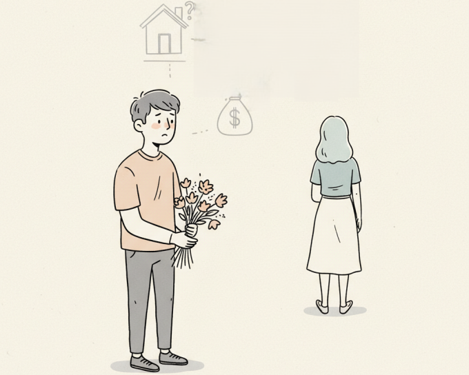 Nghi bạn gái chia tay vì tôi chưa có nhà riêng