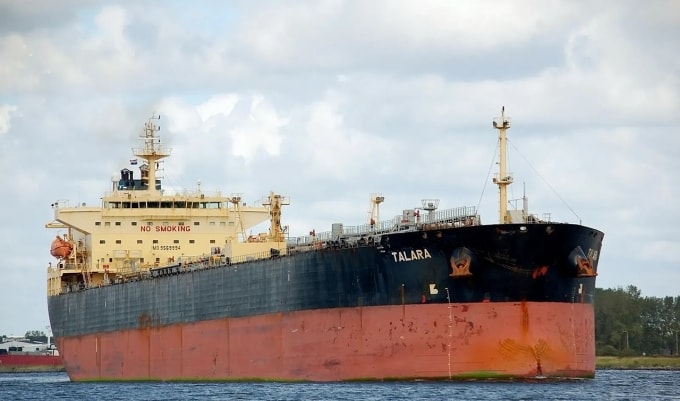 Tàu hàng Talara di chuyển trên biển vào năm 2023. Ảnh: MarineTraffic