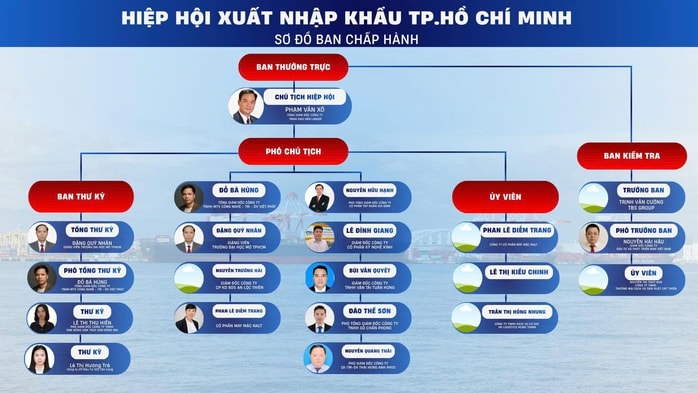 Ông Phạm Văn Xô giữ chức Chủ tịch Hiệp hội Xuất nhập khẩu TP HCM - Ảnh 2.