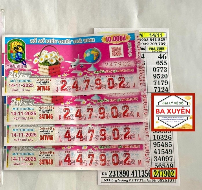 Xổ số miền Nam: Khám phá giải đặc biệt và an ủi tại đại lý Ba Xuyên , Thần Tài - Ảnh 1. Xổ số miền Nam: Khám phá giải đặc biệt và an ủi tại đại lý Ba Xuyên , Thần Tài - Ảnh 1.