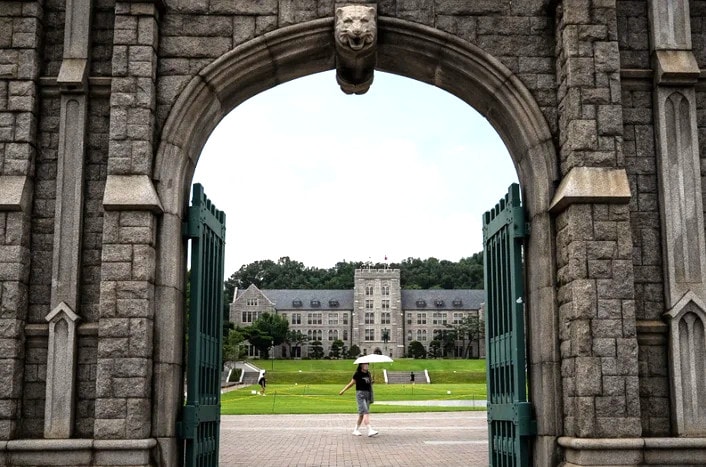 Đại học Hàn Quốc ở Seoul. (Ảnh: New York Times)