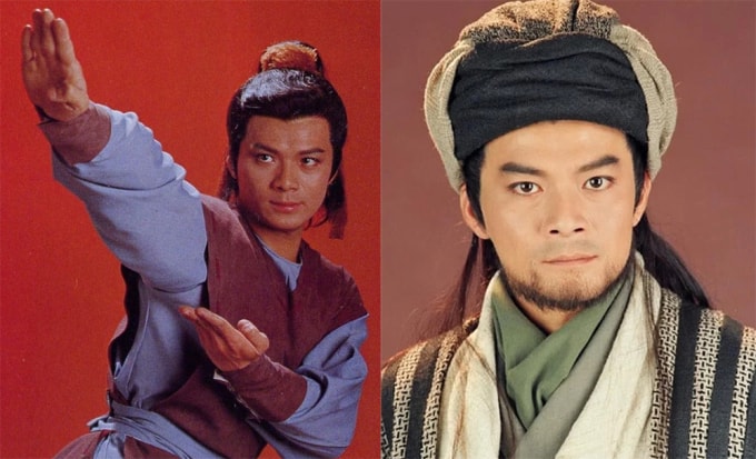 Tạo hình Quách Tĩnh và Kiều Phong của Huỳnh Nhật Hoa. Ảnh: HK01