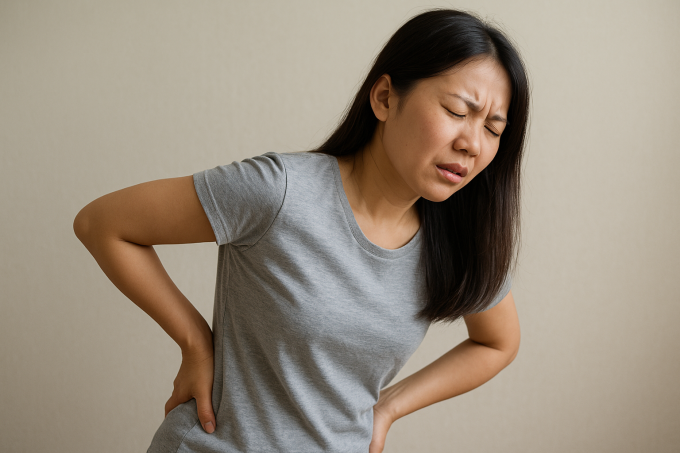 Thiếu omega-3 dễ gây đau khớp. Ảnh: AI