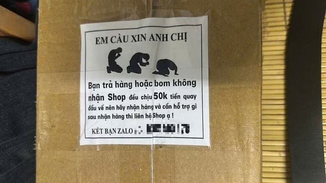 Boom hàng, trả hàng đến mức báo động, nhiều chủ shop gửi thư "cầu xin" khách  - Ảnh 2.