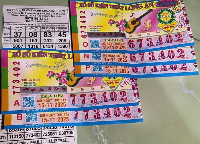 Xổ số miền Nam: Nhiều người trúng lớn vé số tại TP HCM , Long An , Bình Phước , Vĩnh Long - Ảnh 2.