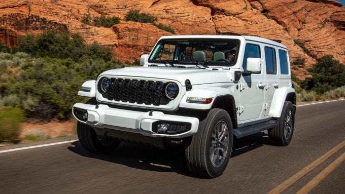 Mẫu PHEV Jeep Wrangler 4xe. Ảnh: Stellantis