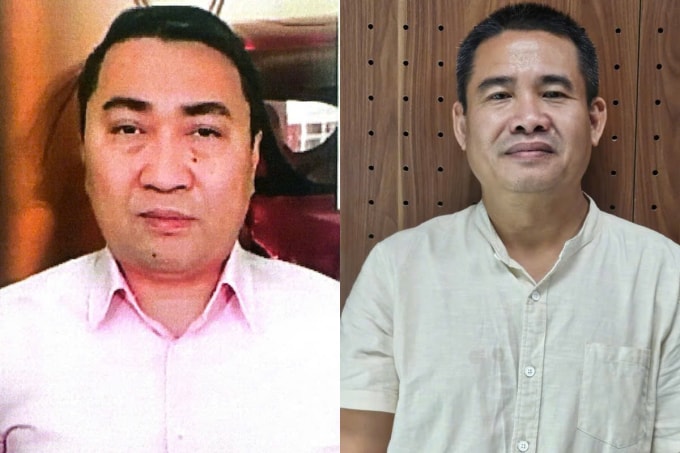 Bị can Lê Trung Khoa và Đỗ Văn Ngà. Ảnh: Bộ Công an