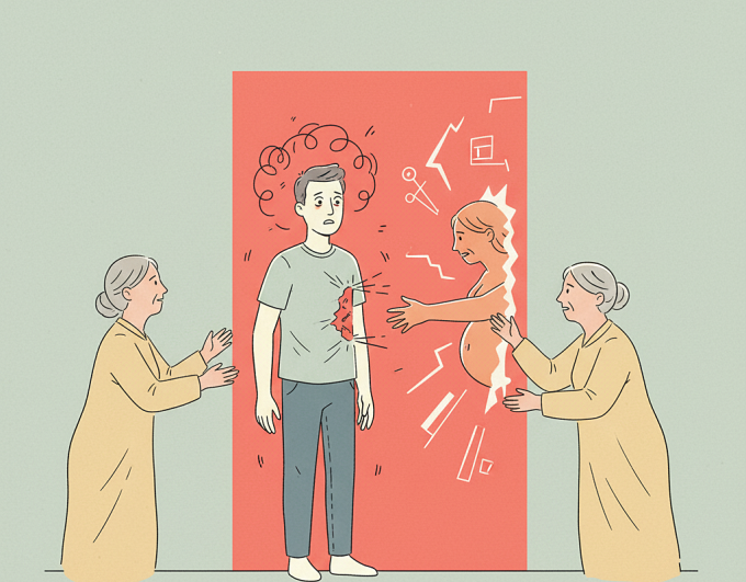 Khó xử khi vợ kiên quyết muốn tôi cùng vào phòng sinh