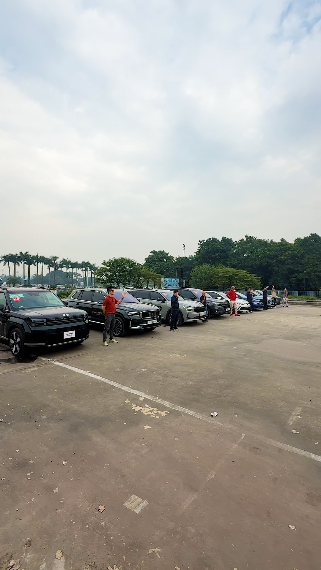 Ban giám khảo chuyến car test lần 2