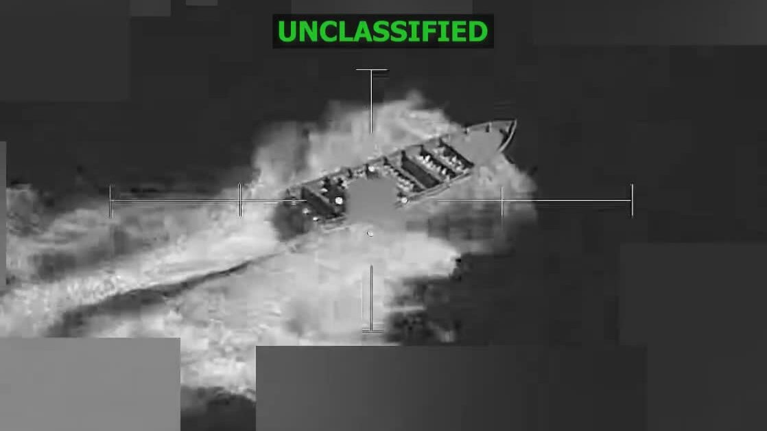 Mỹ không kích 'tàu chở ma túy' ở Thái Bình Dương