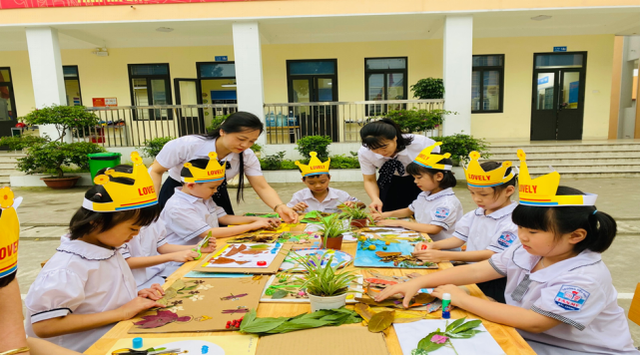 Trường Tiểu học Tân Mỹ: Nơi những ước mơ nhỏ được chắp cánh- Ảnh 2.