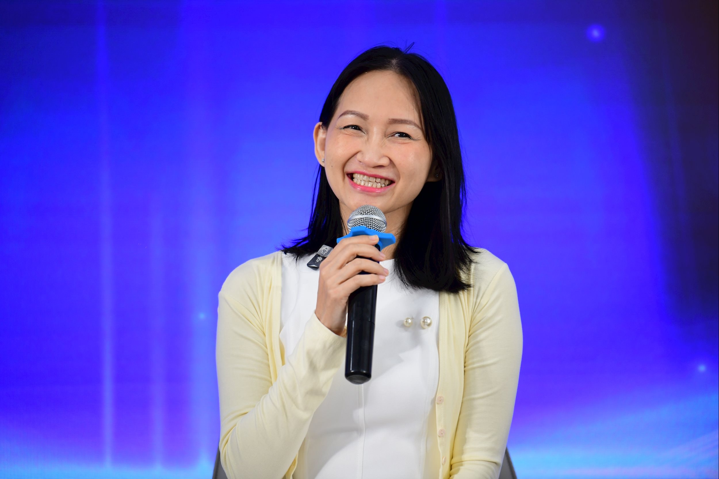 BS. CKII Lê Ngọc Diệp, Trưởng khoa Nội soi Bệnh viện Từ Dũ, đồng thời là người sáng tạo nội dung sức khỏe có sức ảnh hưởng lớn trên mạng xã hội chia sẻ tại buổi lễ phát động.