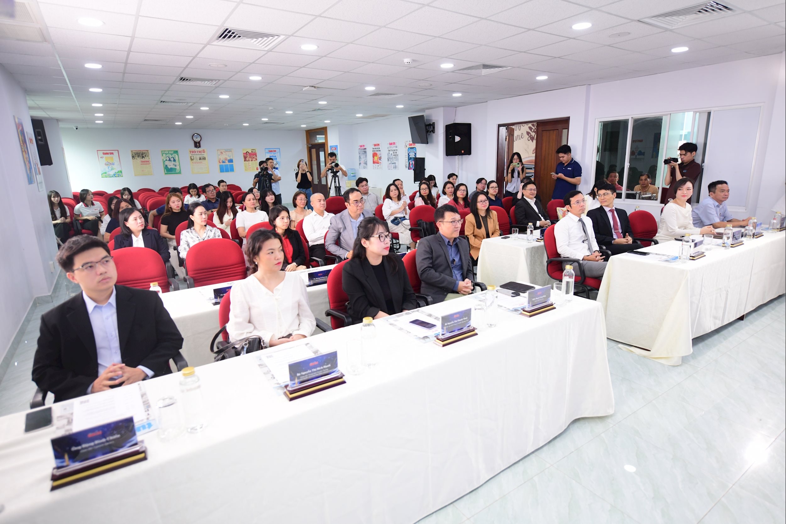 Buổi phát động diễn ra tại hội trường tòa soạn Báo Tuổi Trẻ, TP.HCM.