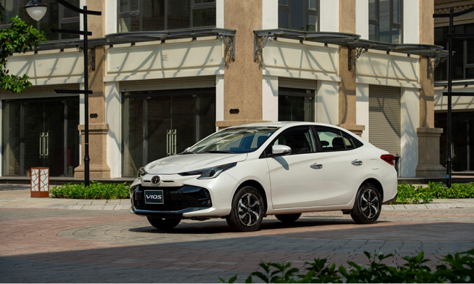 Toyota Vios tại thị trường Việt Nam. Ảnh: TMV