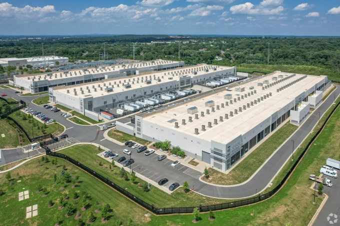 Trung tâm dữ liệu Amazon Web Services ở Sterling, Virginia (Mỹ). Ảnh: CoStar