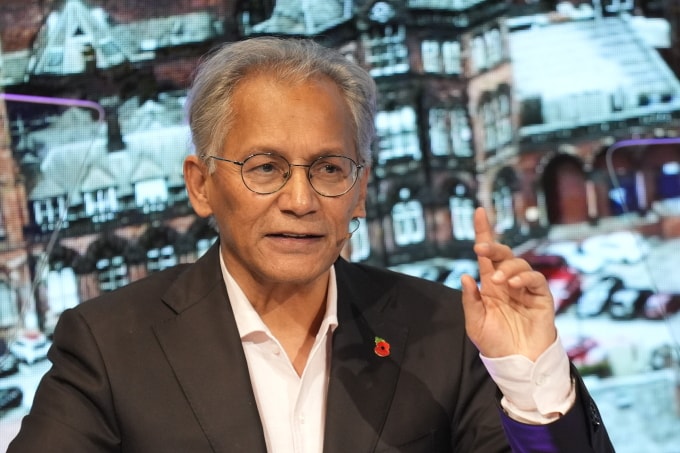 Chủ tịch BBC Samir Shah. Ảnh: Reuters