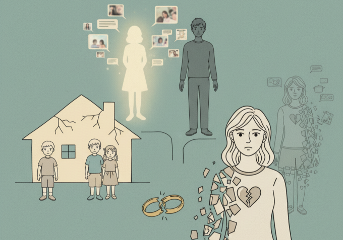 Chồng ngoại tình nhưng tôi không tìm thấy đường lui