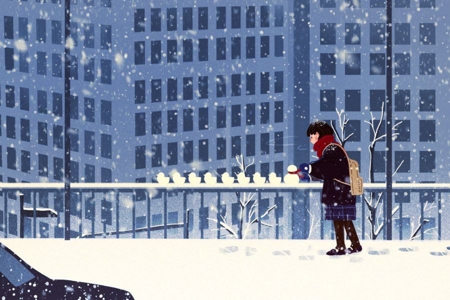 Mùa đông ít ánh nắng mặt trời cũng khiến bạn dễ thèm ăn (Pinterest)