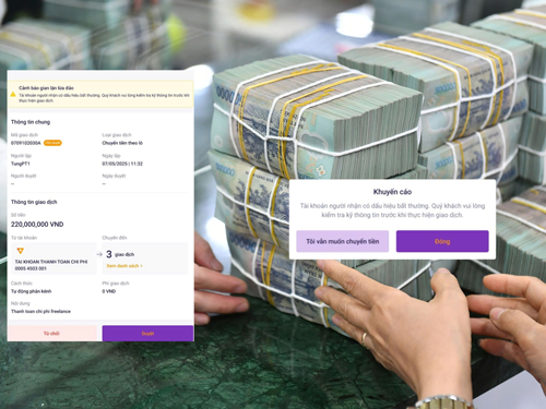 Chặn hàng trăm ngàn giao dịch đáng ngờ - Ảnh 1.