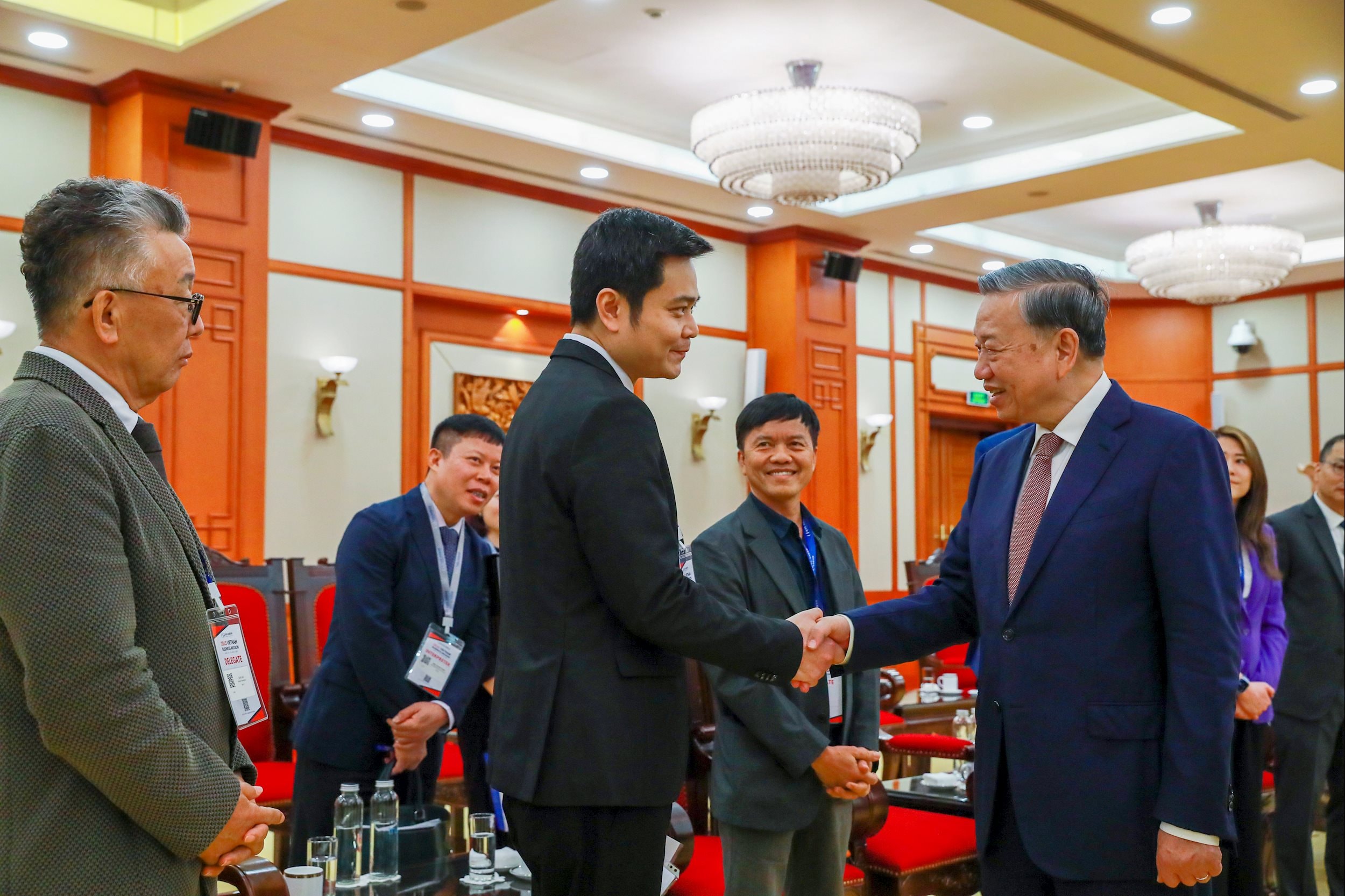 Ông Bryan Ty vinh dự gặp gỡ Tổng Bí Thư Tô Lâm tại sự kiện vào tháng 3_2025 do Hội đồng Kinh doanh Hoa Kỳ - ASEAN (US-ABC) tổ chức