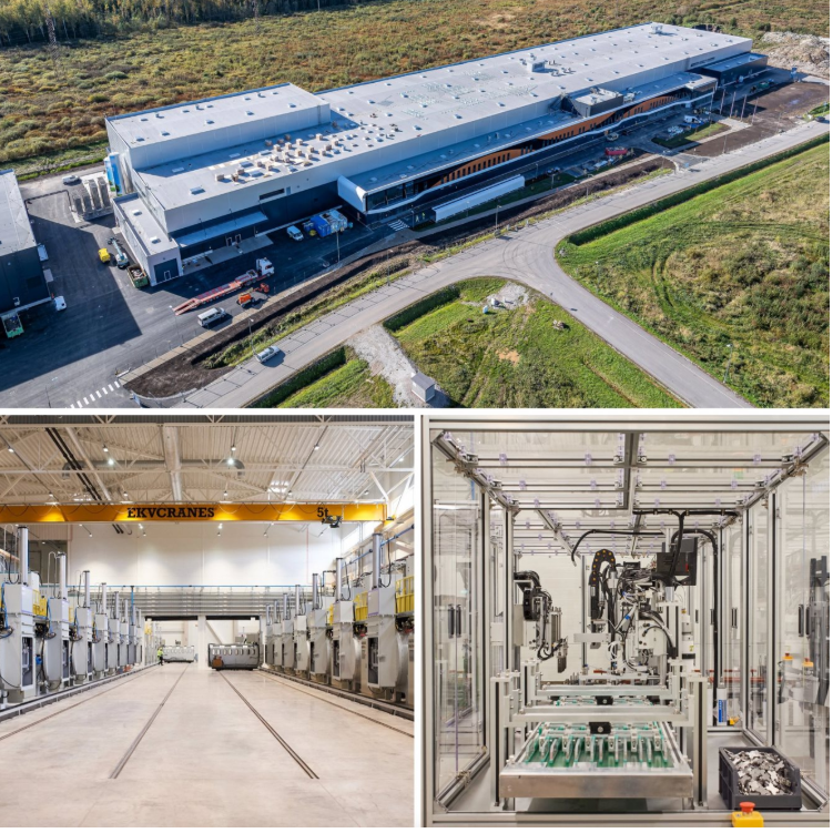 Nhà máy sản xuất đất hiếm tại Narva, Estonia. Ảnh: World Street Journal