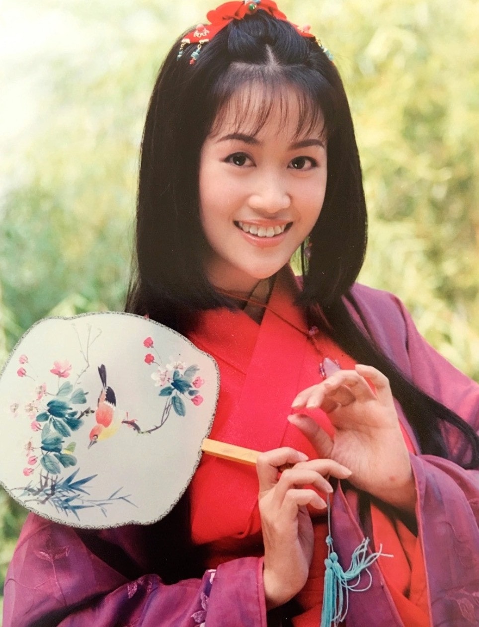 Nhan sắc xinh đẹp của Lương Tiểu Băng khi vào vai Chúc Anh Đài.