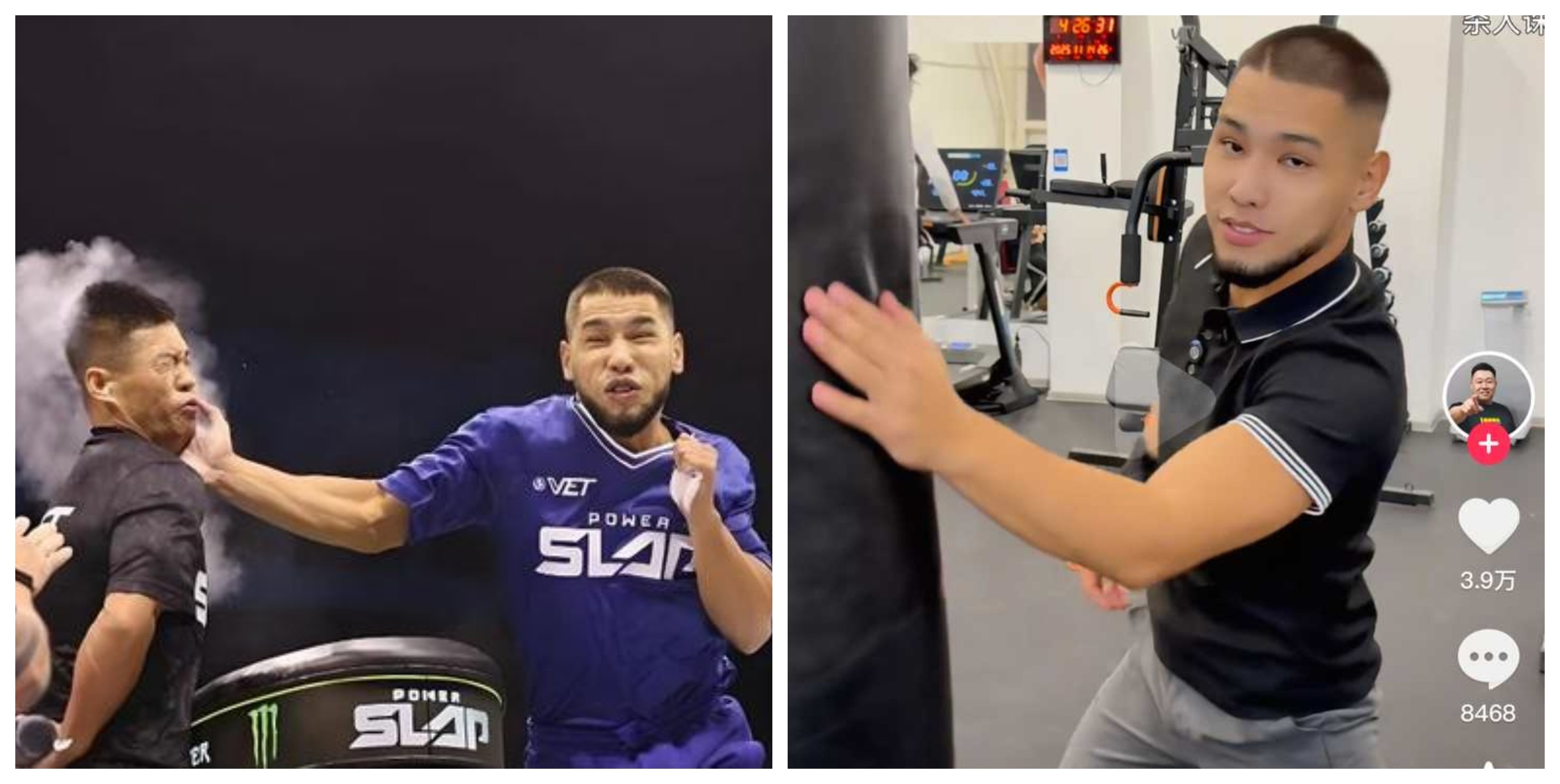 Amantayev trở nên nổi tiếng sau khi hạ gục Triệu Hồng Cương