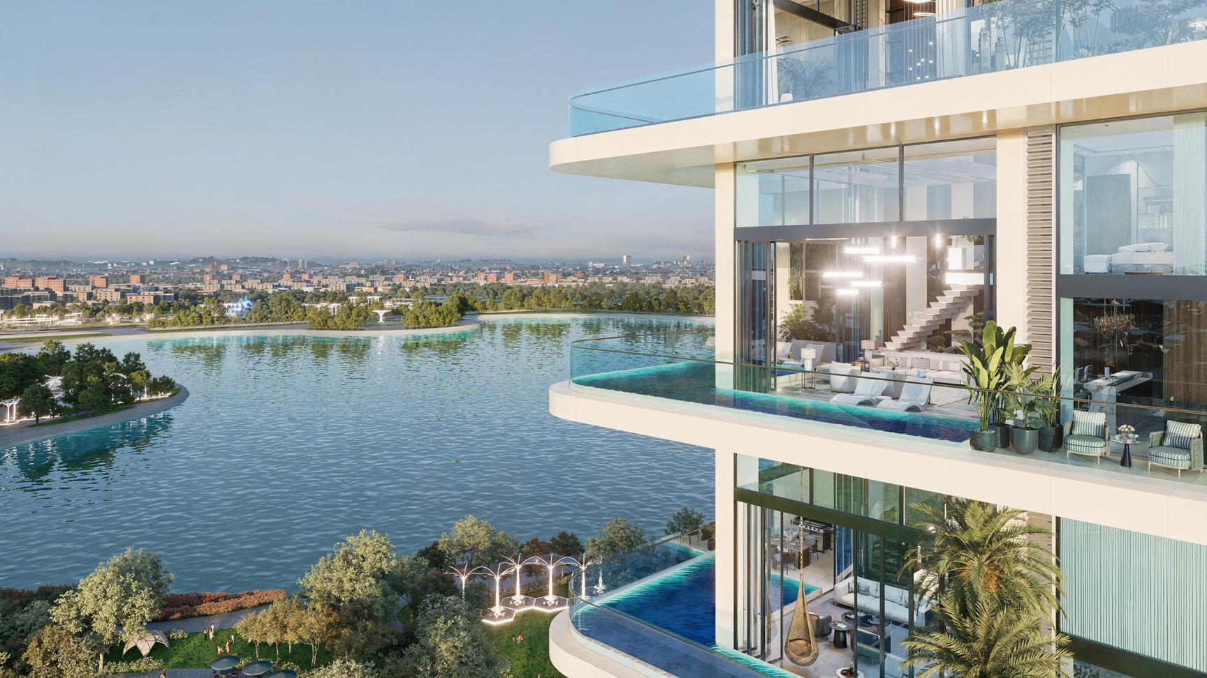 Sunshine Group tiên phong đưa tiêu chuẩn sống riêng tư tuyệt đối đến Long Biên. (Ảnh: Noble Crystal Long Bien WorldHotels Residences)