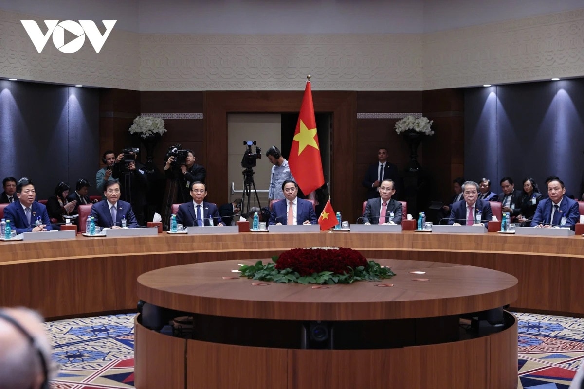 Thủ tướng Phạm Minh Chính hội đàm với Thủ tướng Algerria Sifi Ghrieb.