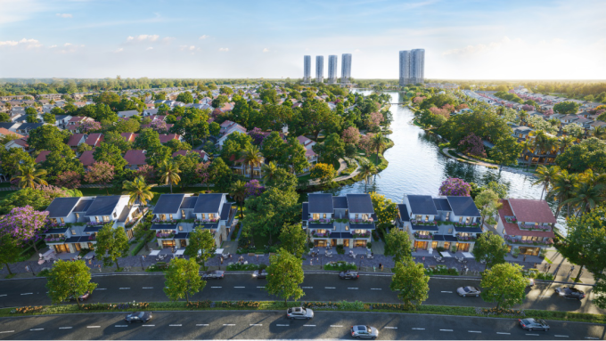 Phối cảnh Villa đại lộ tại Forest Retreat. Ảnh: Ecopark