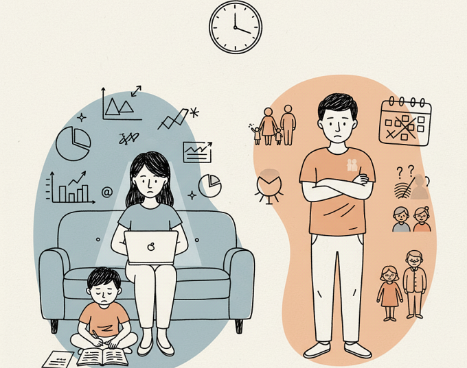 Vợ ưu tiên công việc và học hành, phớt lờ chuyện sinh thêm con