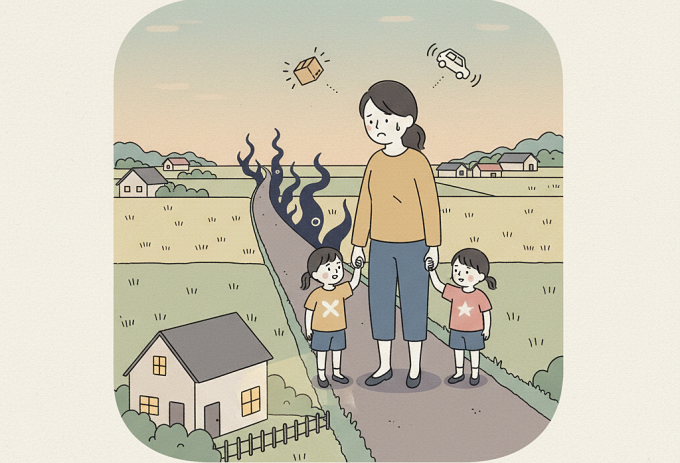 Mỗi ngày đi làm về, tôi rất căng thẳng vì phải đi qua nghĩa địa