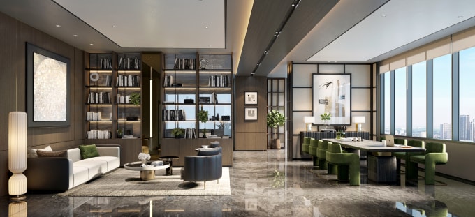 Thiết kế nội thất tại dự án Lumière Orient Pearl. Ảnh: Masterise Homes