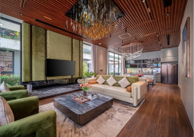 Thiết kế bên trong căn villa mẫu tại dự án. Ảnh: Flamingo Holdings