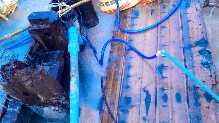 Khảo sát con tàu cổ ở Hội An: Di sản văn hóa quan trọng bị đắm - Ảnh 5. Khảo sát con tàu cổ ở Hội An: Di sản văn hóa quan trọng bị đắm - Ảnh 5.