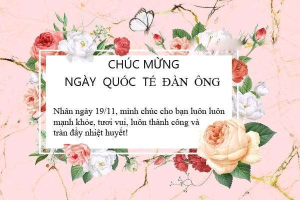 Những mẫu thiệp chúc mừng ngày Quốc tế Đàn ông 19/11 đẹp nhất 2025- Ảnh 2.