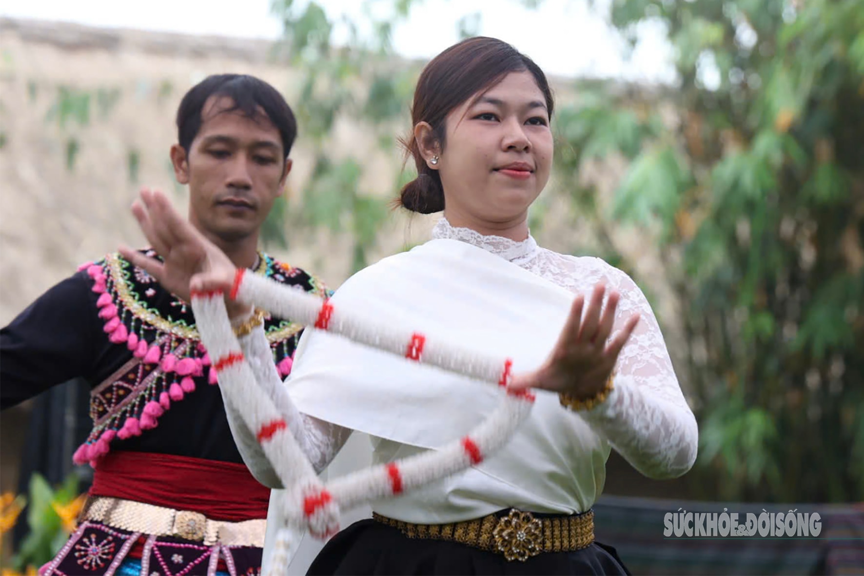 Sắc màu đoàn kết rực sáng tại Làng Văn hóa - Du lịch các dân tộc Việt Nam- Ảnh 4.