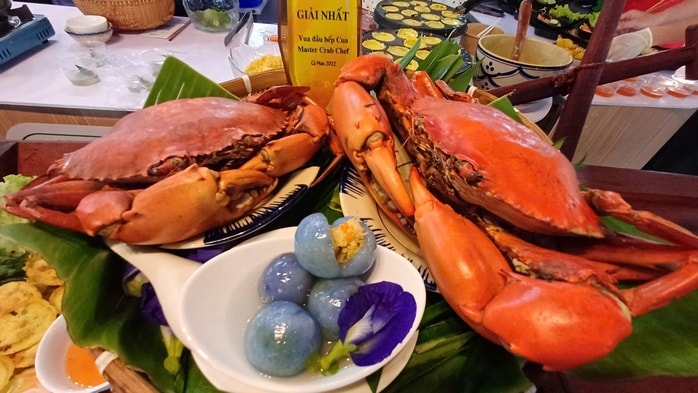 CLIP: Những món ăn hấp dẫn từ đặc sản cua Cà Mau - Ảnh 4.