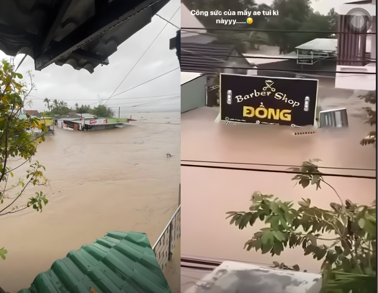 Hình ảnh ngập lụt tại Đắk Lắk được bà con chia sẻ