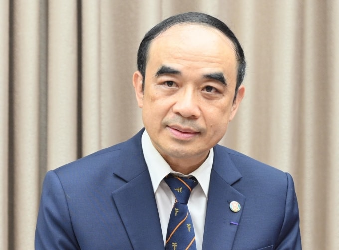 GS Nguyễn Hữu Tú trong buổi đón tiếp Bộ trưởng Y tế Liên bang Nga tại trường Đại học Y Hà Nội hôm 12/9. Ảnh: HMU