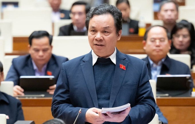 GS Hoàng Văn Cường. Ảnh: Media Quốc hội