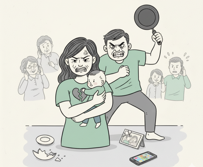 Vợ chồng tôi coi nhau như kẻ thù